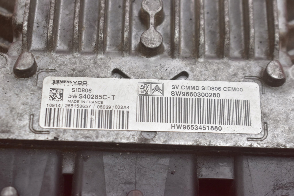 Centralina computer Motore 9653451880 9660300280 CITROEN C3 C 3 1 e 1.4 HDI