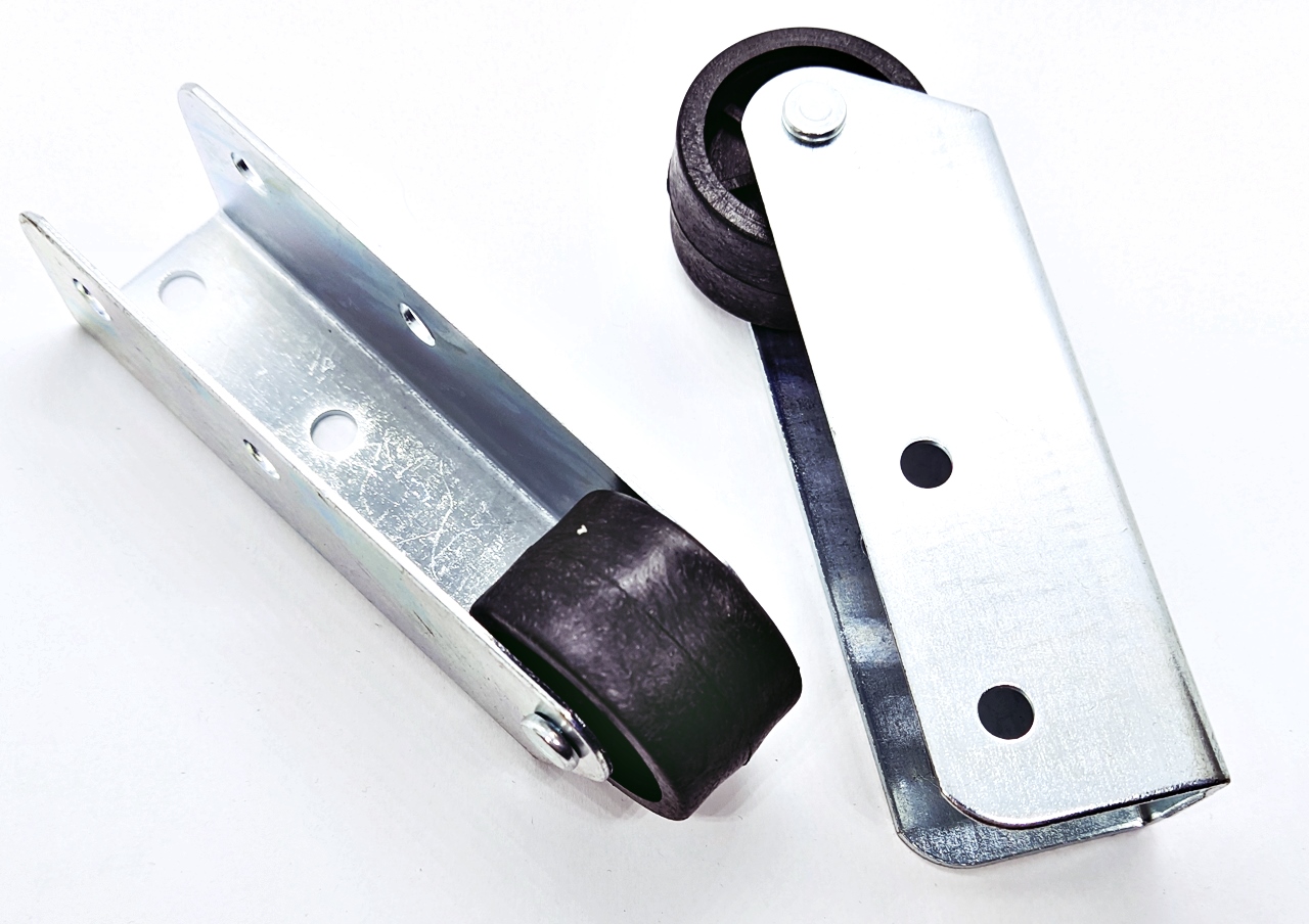 

2 x Rolka czołowa tworzywowa, kółko meblowe, wózek