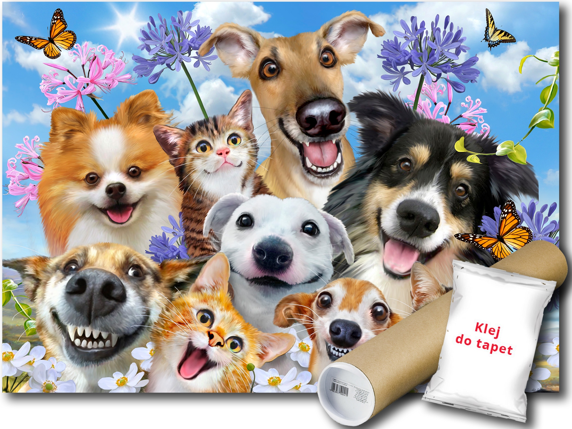 Fototapeta Flizelina Zvieratá Mačky Psy 368x254