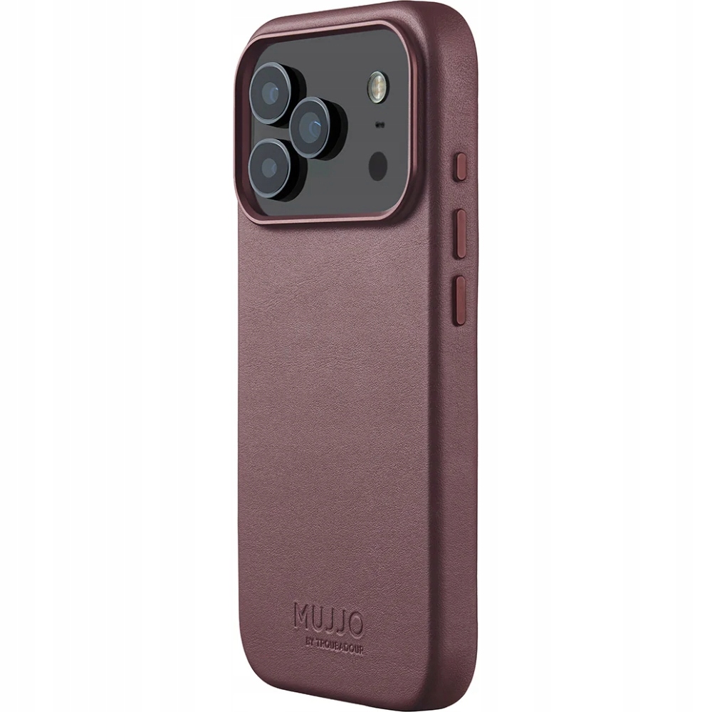 Kožené puzdro Mujjo pre iPhone 17 Pro pre MagSafe, puzdro, puzdro, obal