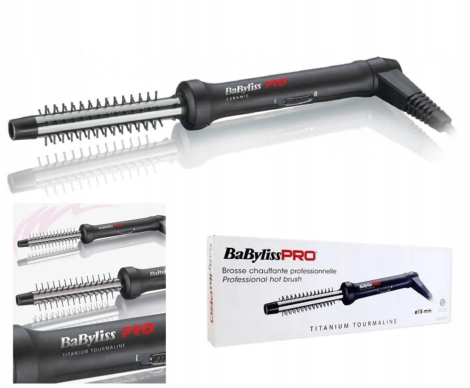 

Babyliss Pro Szczotko-lokówka TITANIUM15 BAB288TTE
