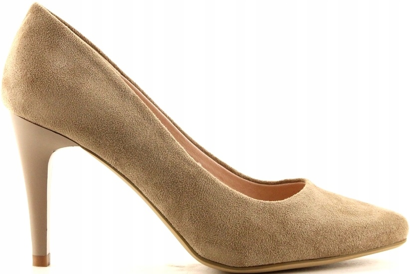 iBUTY Novinka Lodičky Špendlíky 1396 Coffee Semiš 36