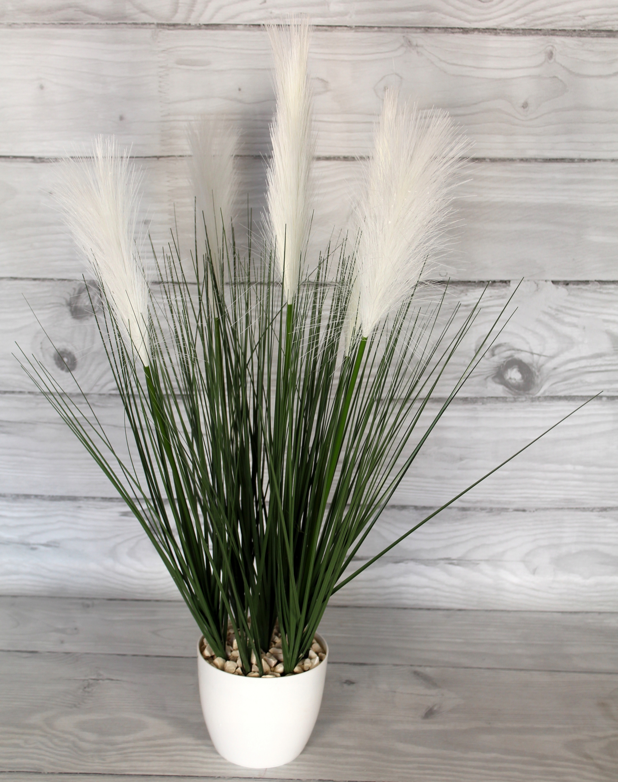 TRAWA PAMPASOWA W DONICZCE DUŻA KOMPOZYCJA Wysokość 80 cm