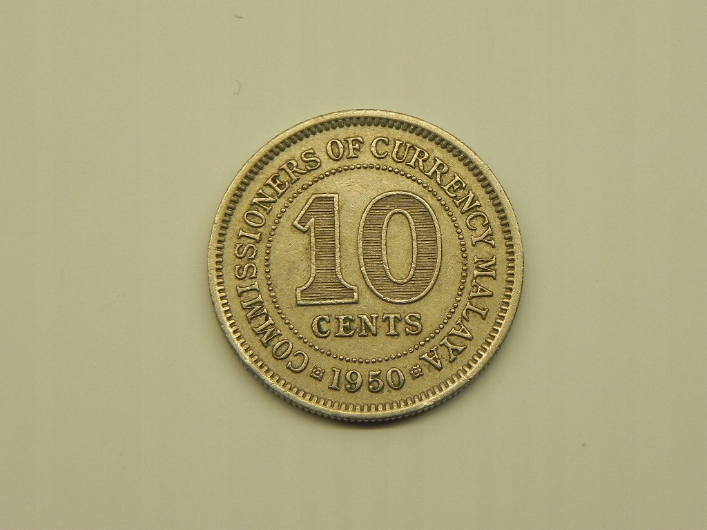 3169/ 10 CENTS 1950 MALAJE