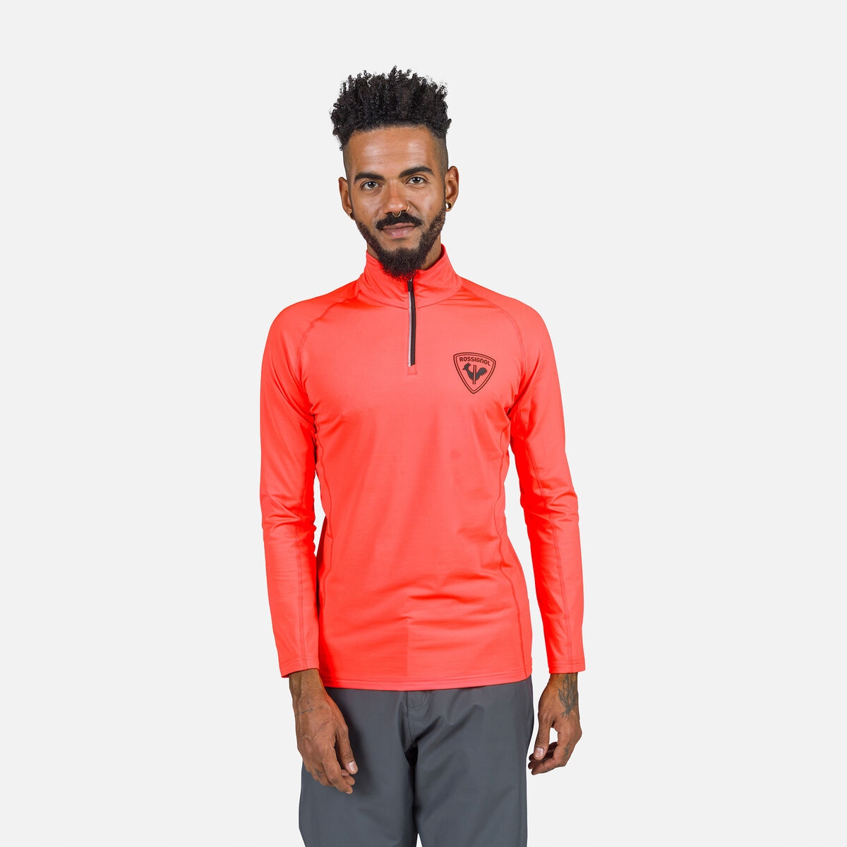 Termoaktivní tričko Rossignol New Hero Classique Hz Neonred XL