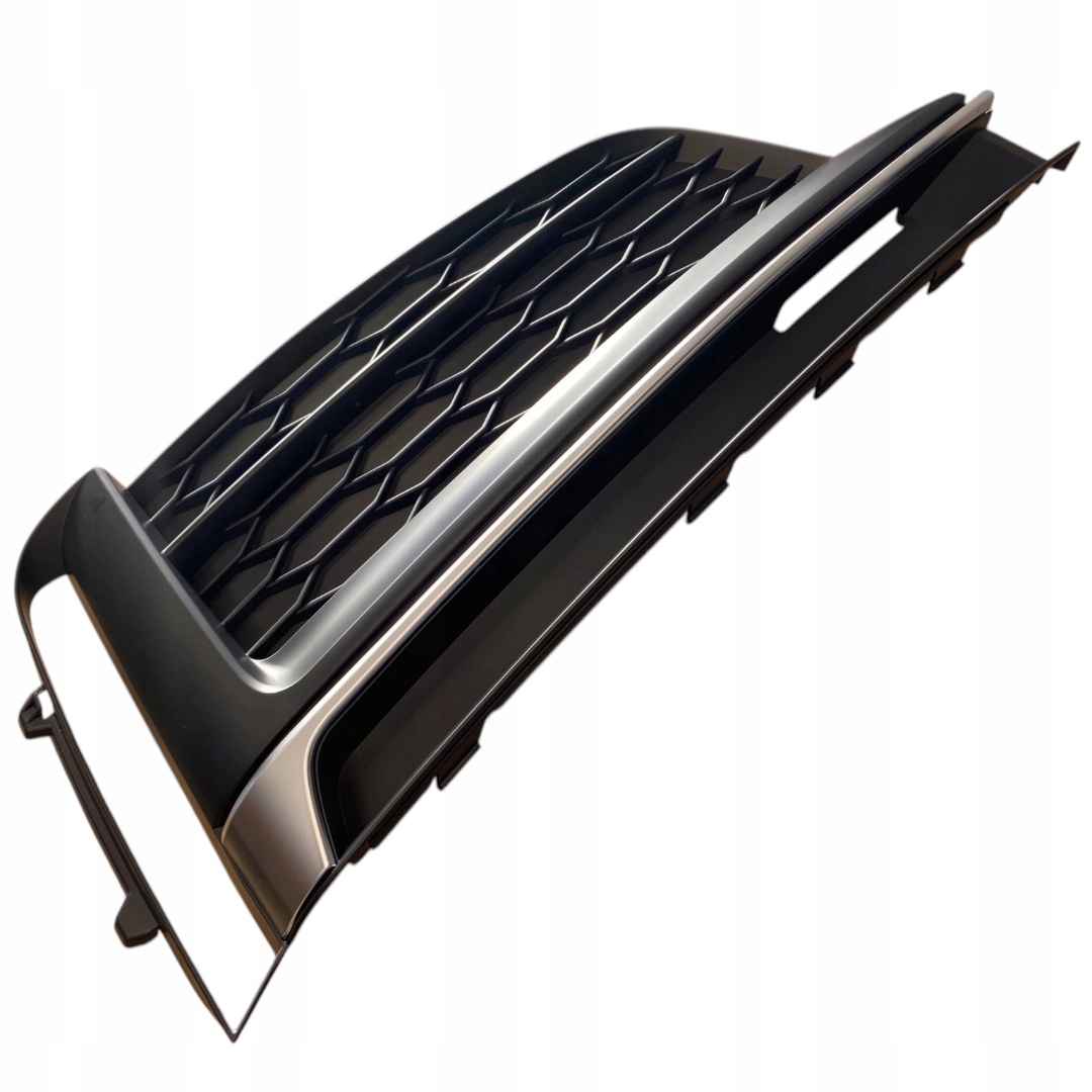 Audi A5 8V6 2016-2019 Atrapa Mřížka Nárazníku Pravá Černá Chrom 8V6807682