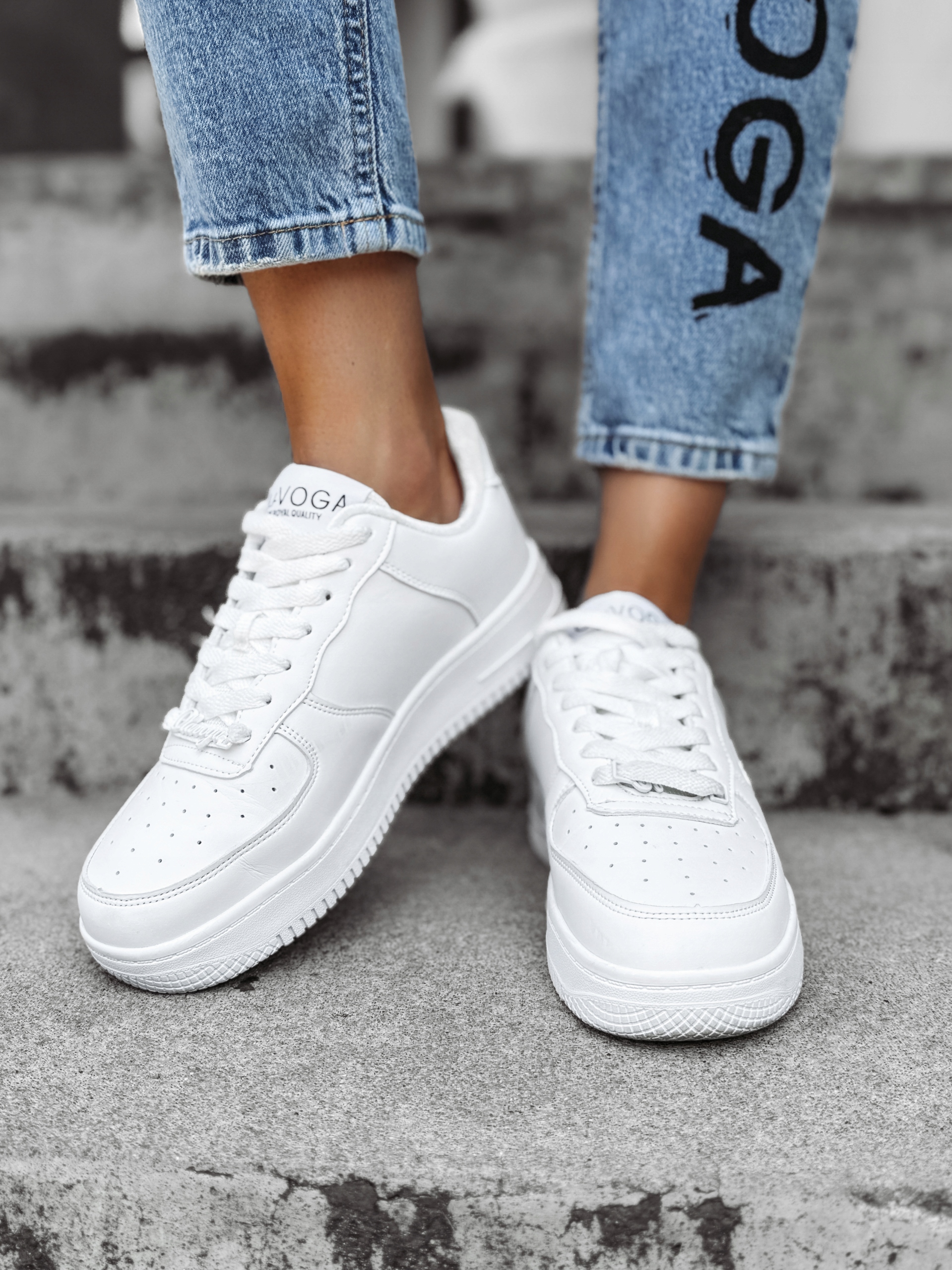 Dámské Tenisky Tolby O La Voga Bílé 40