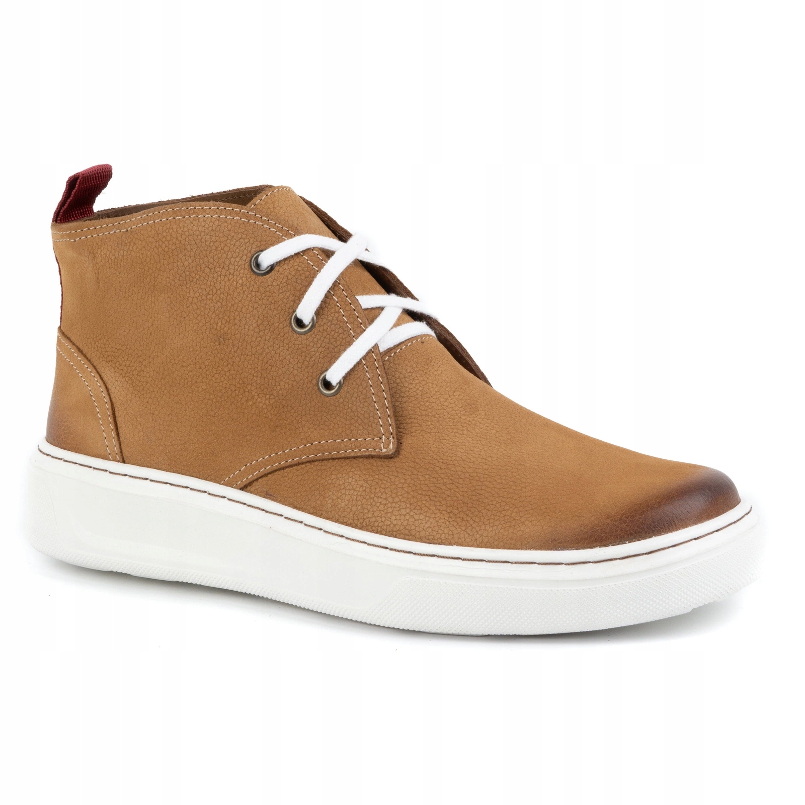 Pánské kožené boty Chukka Kampol 109/410 Sw hnědé 41