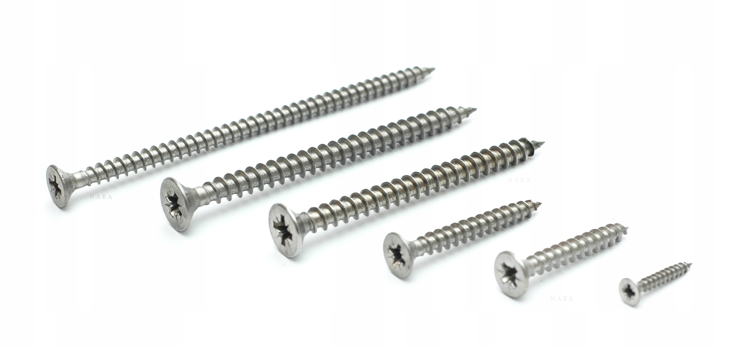 WKRĘT WKRĘTY DO DREWNA NIERDZEWNY 6x35mm 10szt