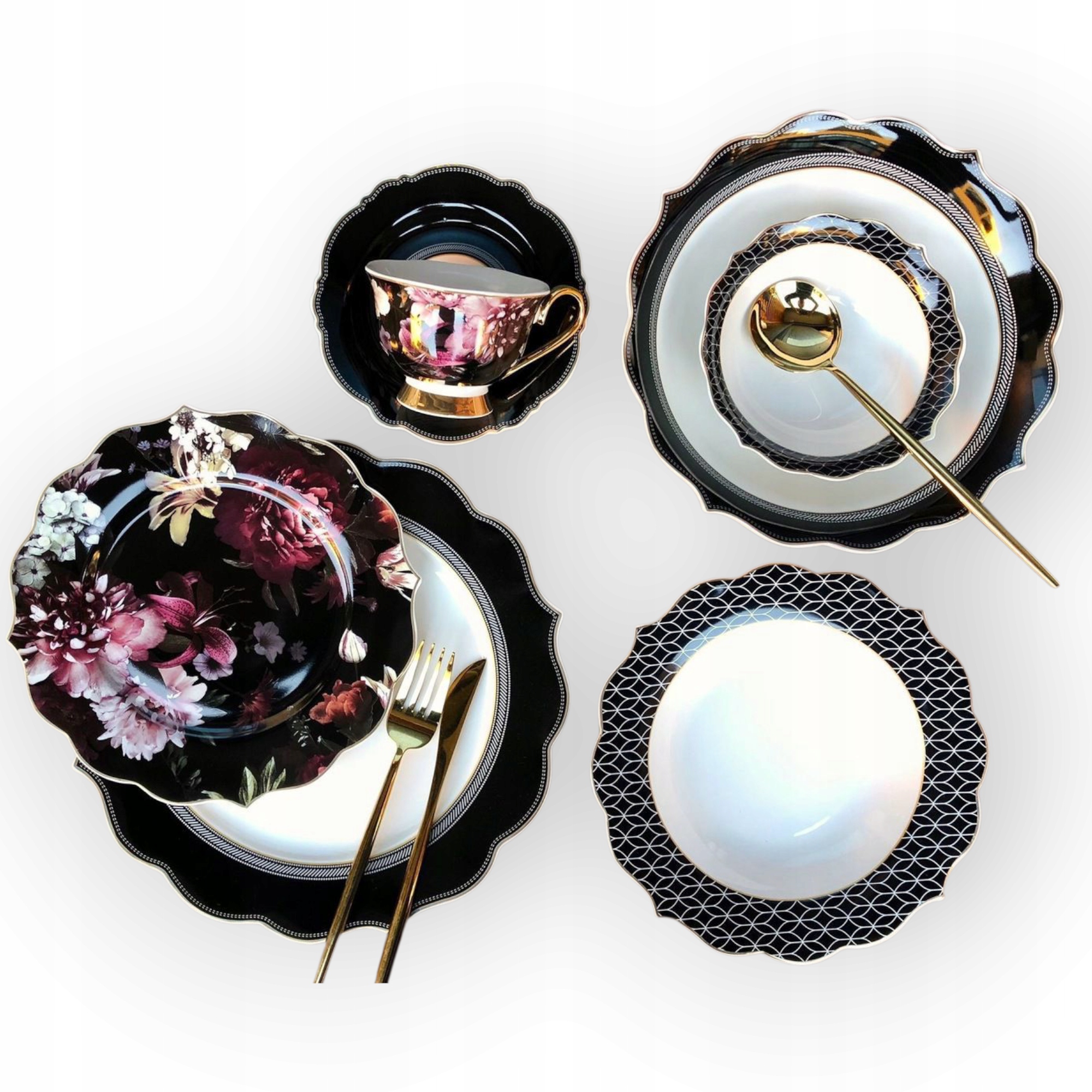 Obedový set Rosa 25 Pcs