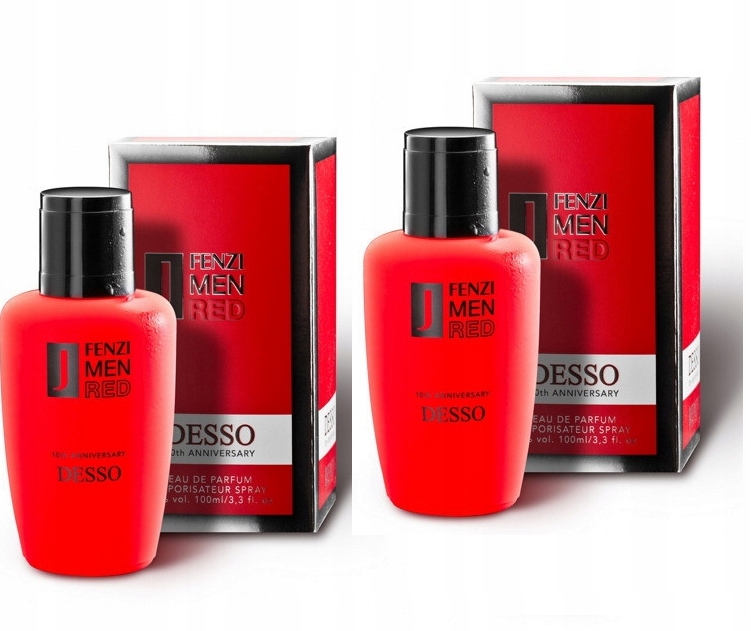 JFenzi Desso Red Men 2x100 ml parfémovaná voda Set