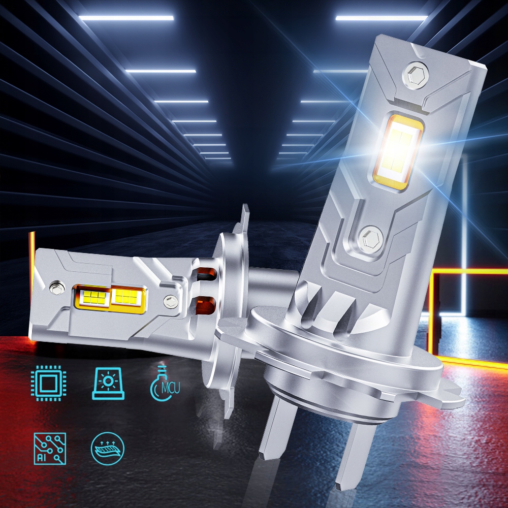 ŻARÓWKI LED H4 RETROFITY 1 do 1 5500K SUPER WHITE Temperatura barwowa 5500 K