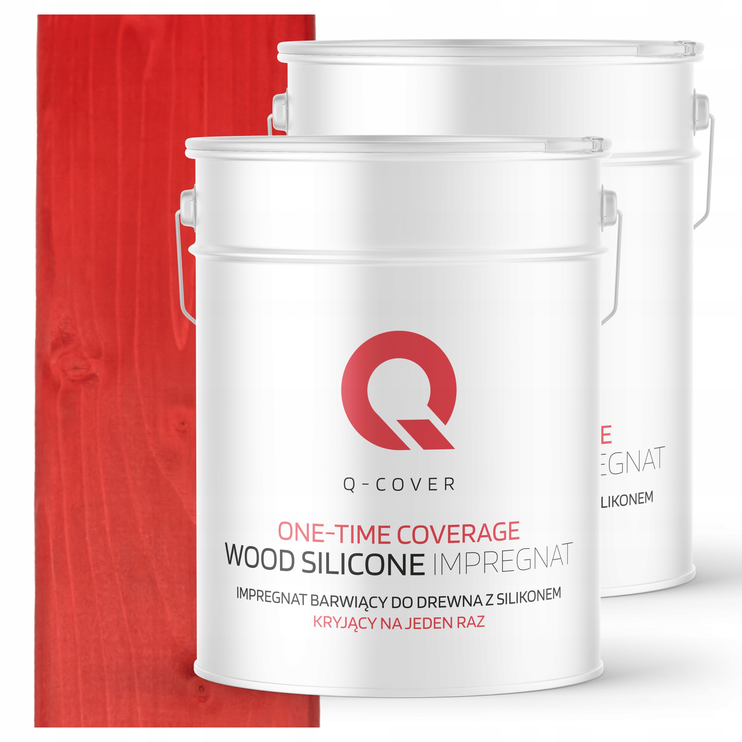 Impregnát na drevo Farba Pro Classic 10L Silná Farba Naraz Červená