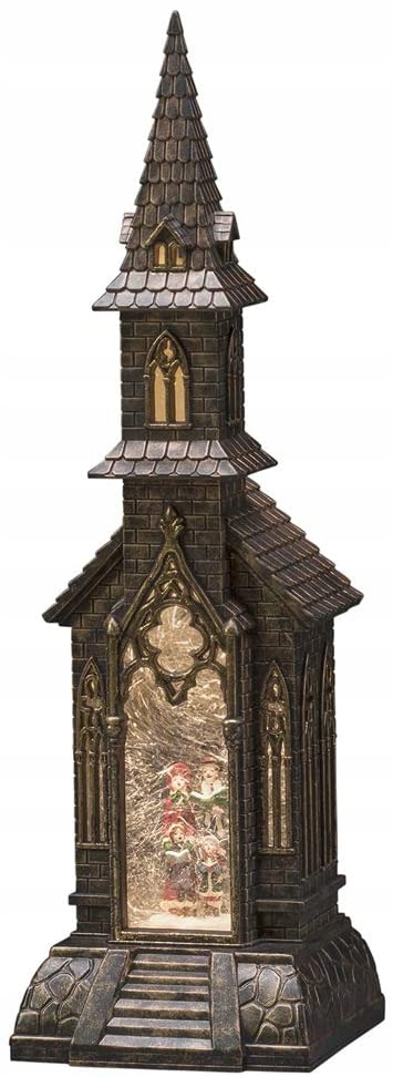 KONSTSMIDE LATARNIA ŚWIĄTECZNA KULA ŚNIEŻNA