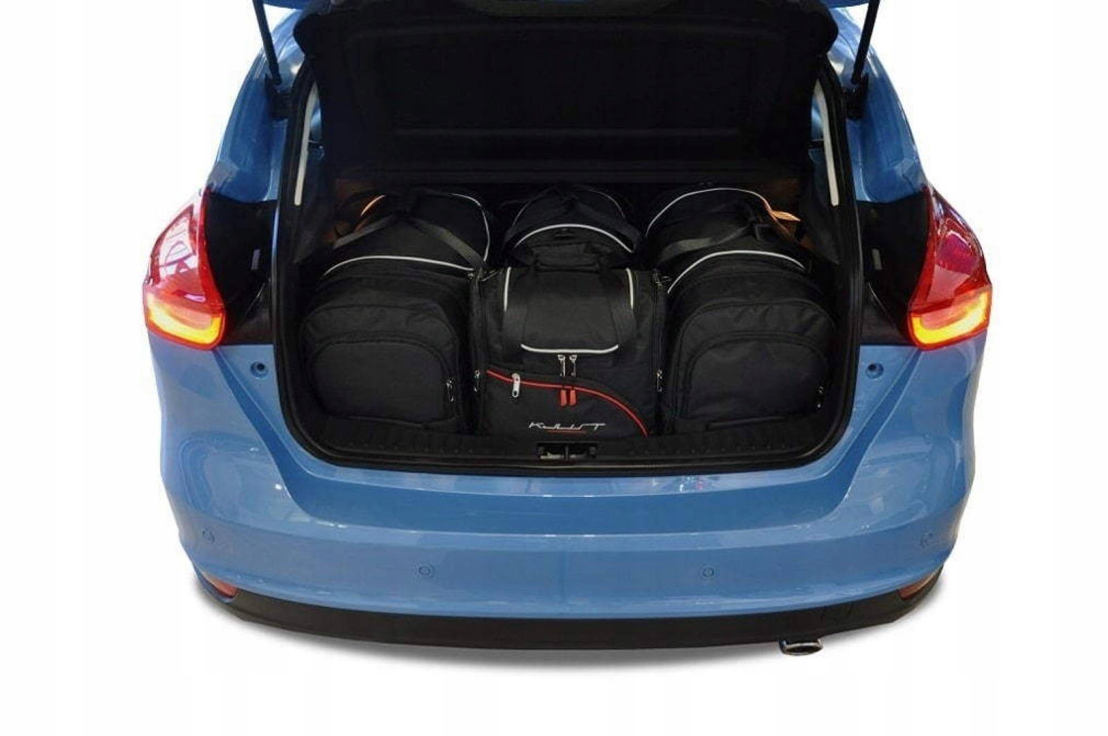 J&j Automotive Sada 4ks cestovných tašiek Aero pro Ford Focus Hatchback 20