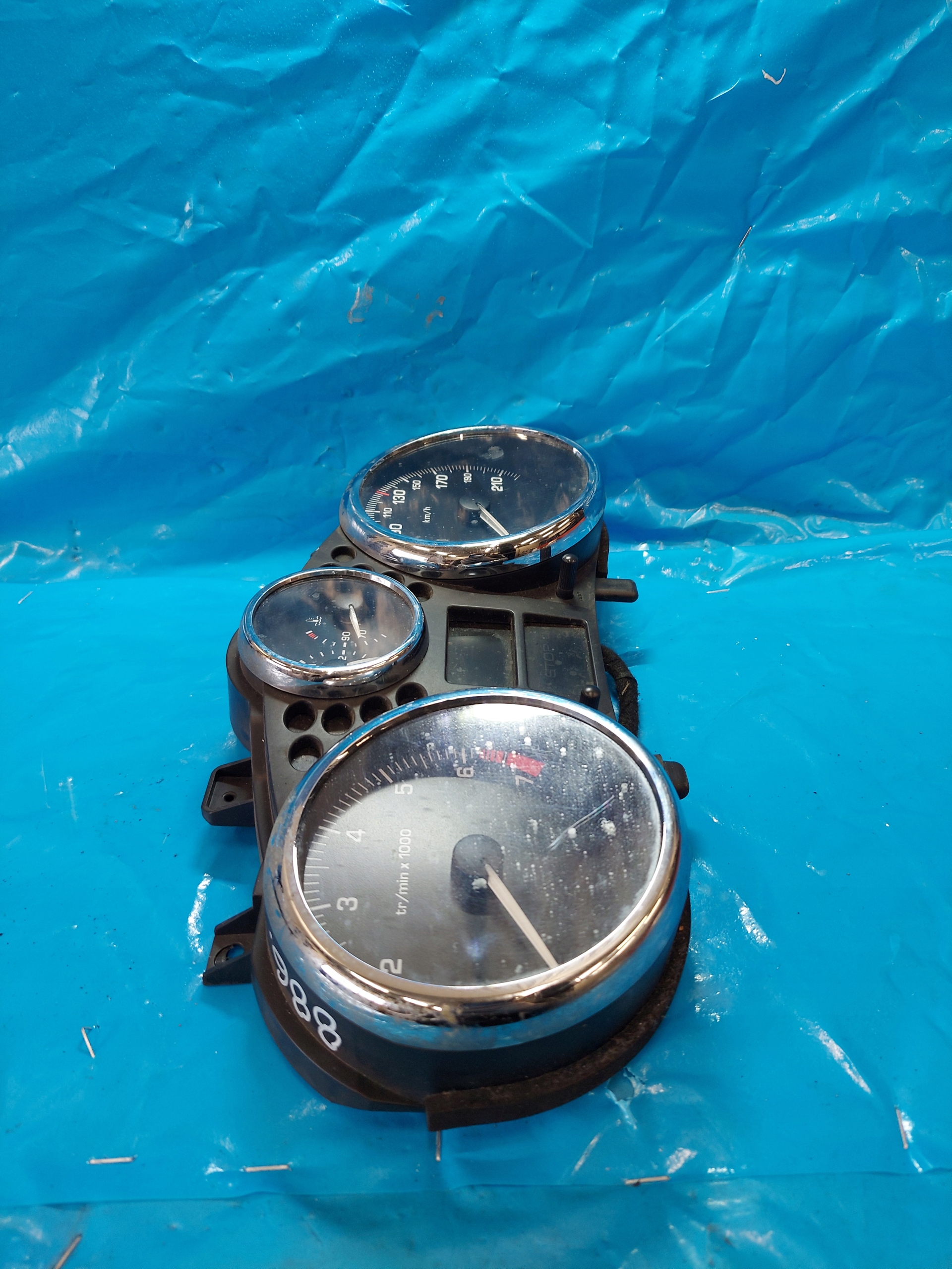 dials clock PEUGEOT 206 + 9666636980