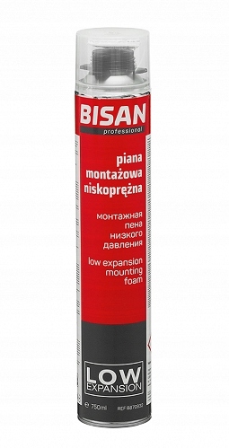 

Bisan Pianka montażowa pistolet 750 ml niskoprężna