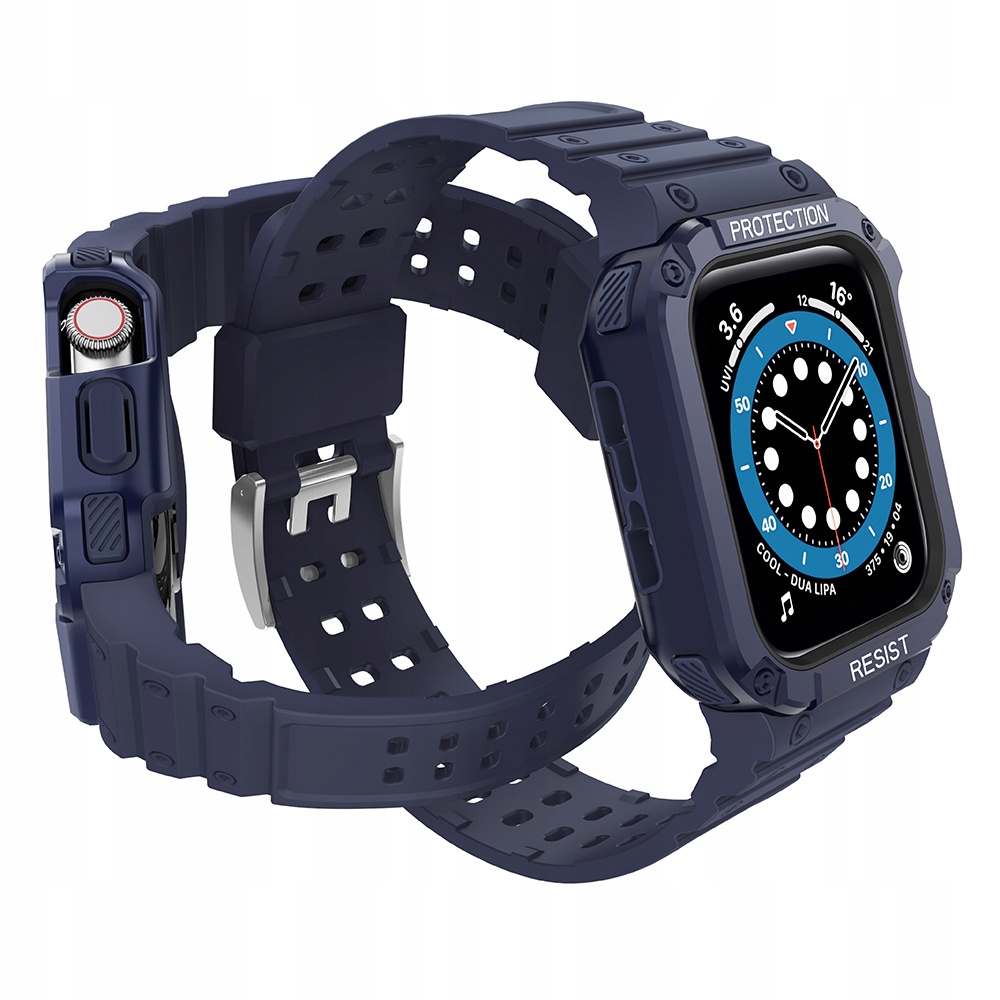 Pasek z etui ochronnym Protect Strap Band do Apple Watch 38 40 41 mm