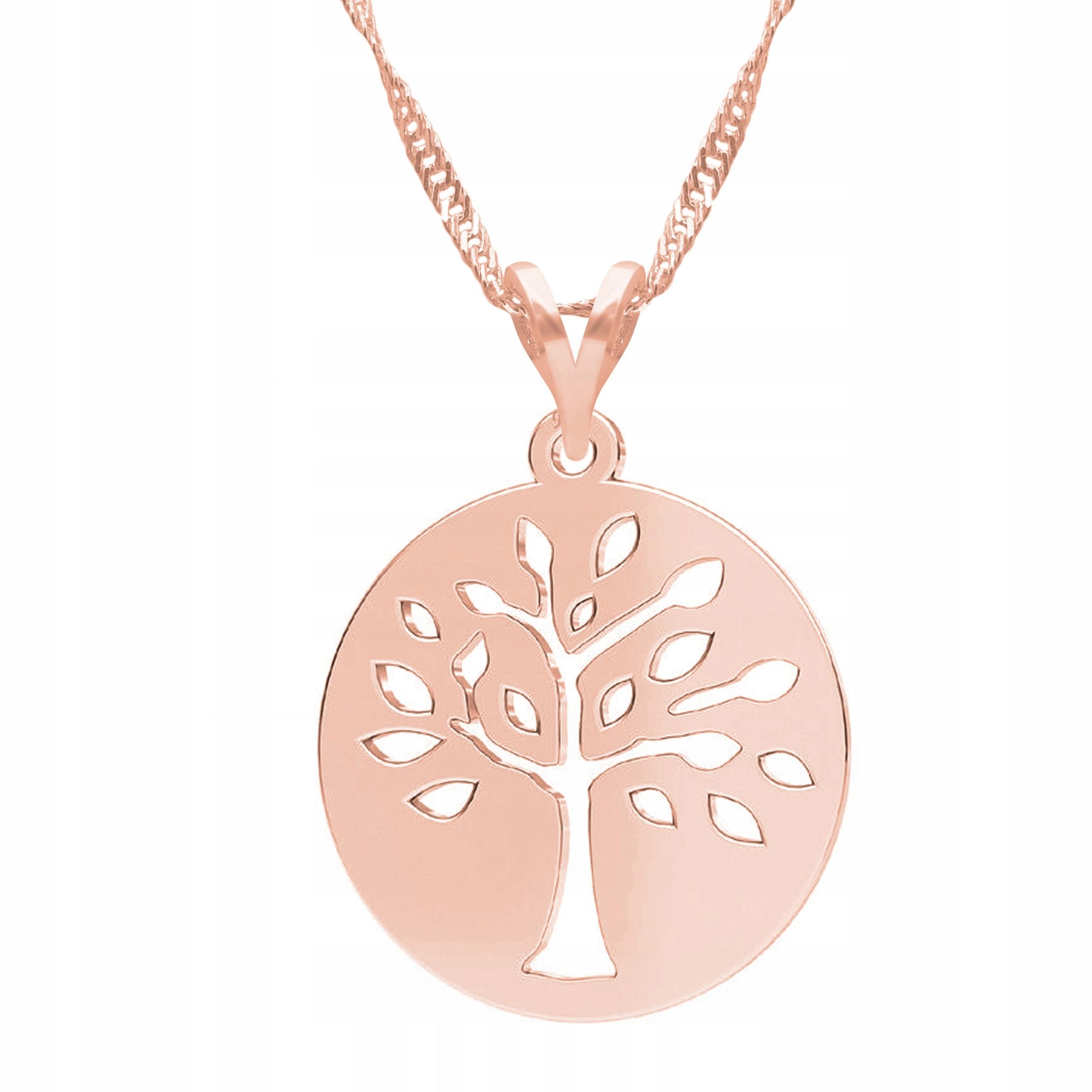 Pozlacený náhrdelník s stromem Strom Rostlina Strom Stříbro 925