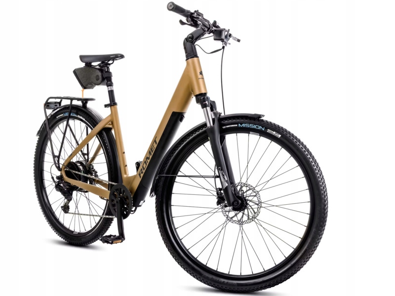 Rower elektryczny Romet E-Modeco Suv 1.0 An U17 28 cali Złoty