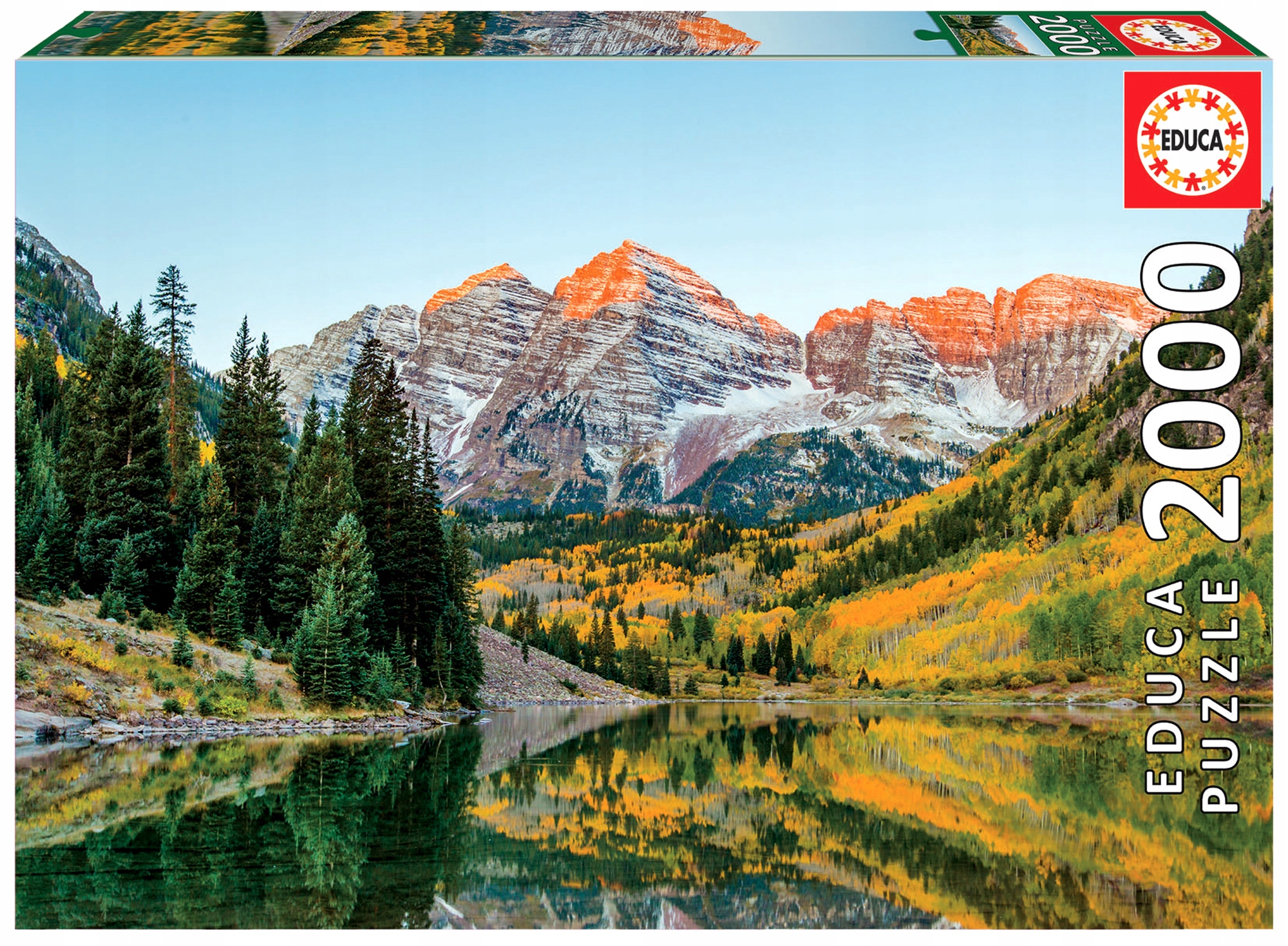 

Educa Puzzle 2000 el Maroon Bells Usa