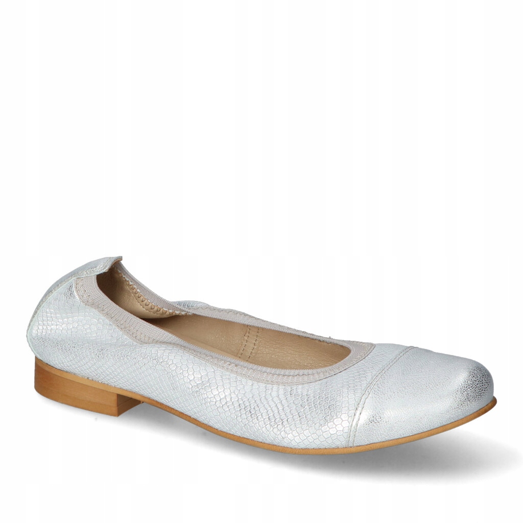 Baleríny Gamis 1402/S12+C55 Stříbrné lico 36