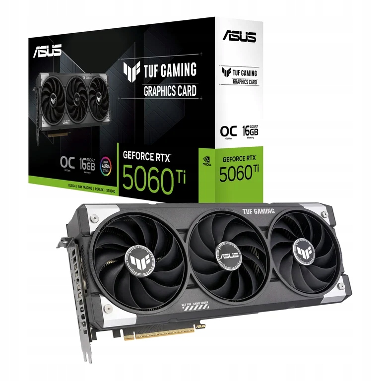 Karta graficzna ASUS TUF-RTX5060TI-O16G-GAMING 16 GB