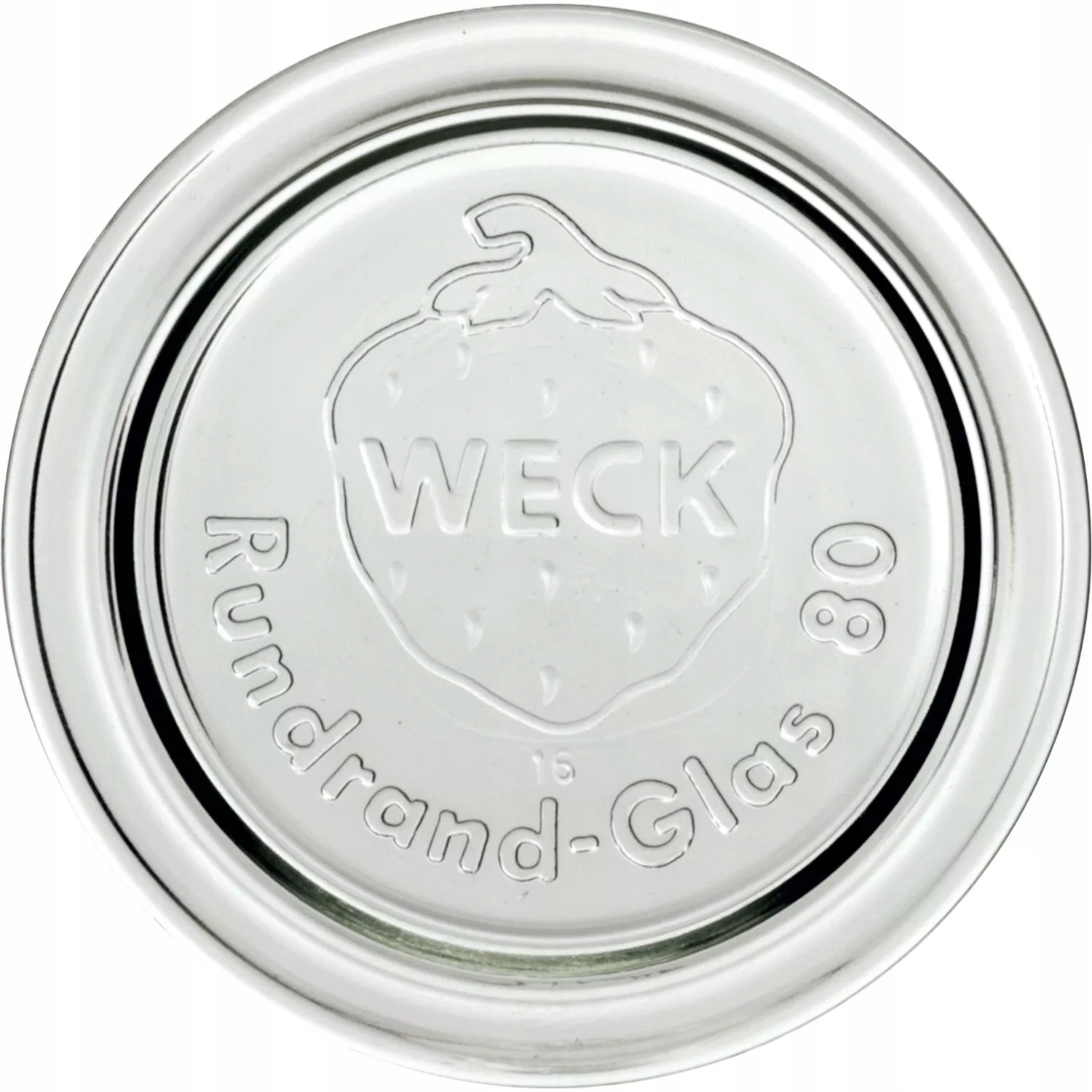 Víčko na sklenice Weck 80 mm (30 ks)