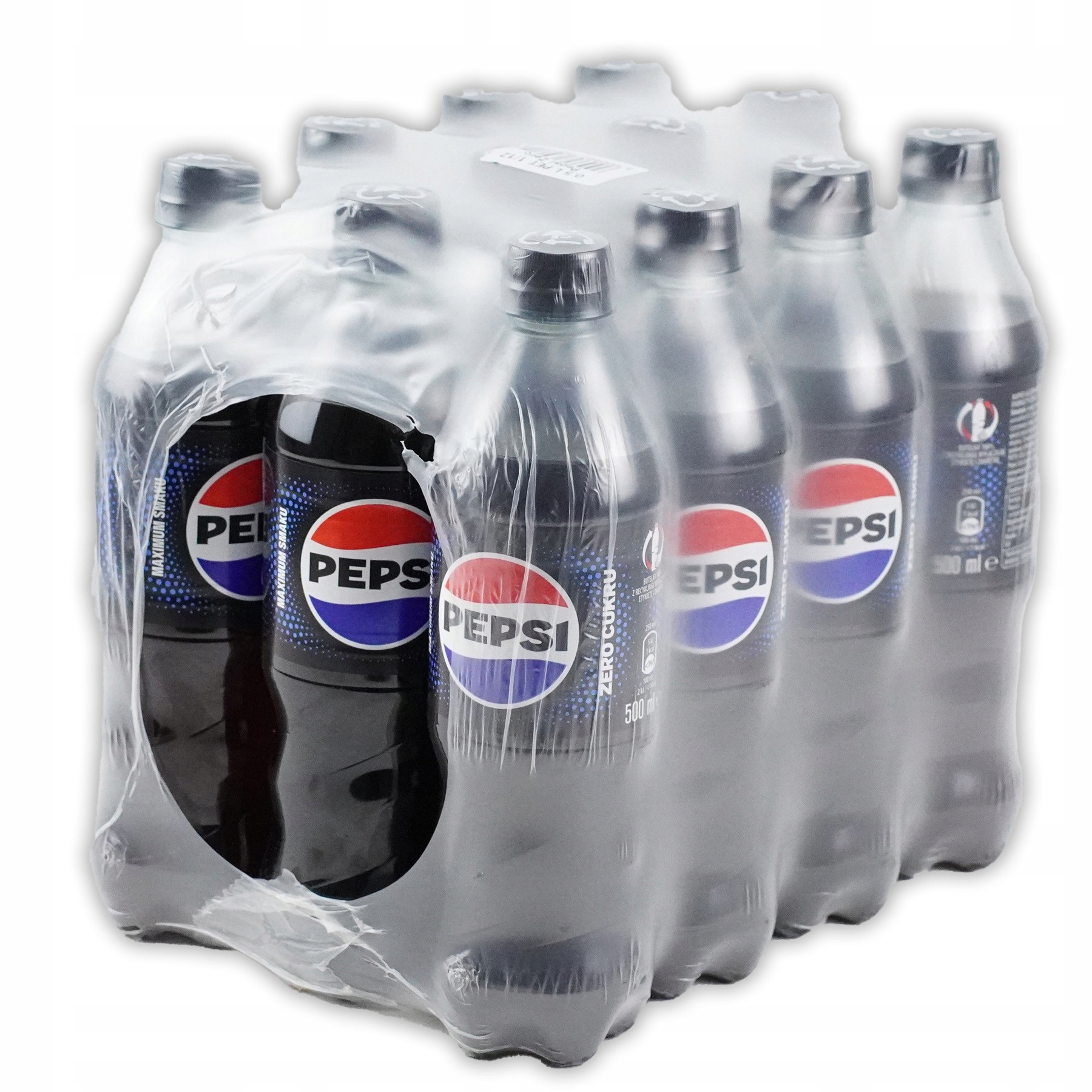 Levně Pepsi Nulový Cukr Sycený nápoj Pet láhev Set 12x0,5L
