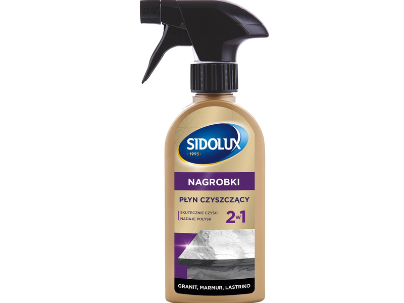 

Płyn do czyszczenia nagrobków Sidolux 2w1 250 ml