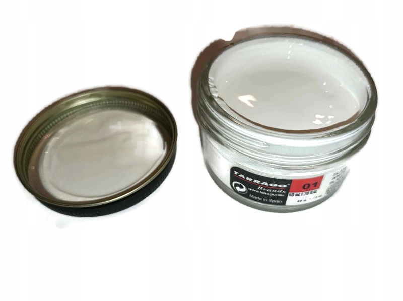 Tarrago KREM shoe cream PASTA 50 ml KOL BIAŁY