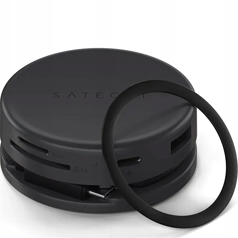 Multiportový adaptér Satechi 7v1 Usb-c Pd Usb-a Hdmi 4K Ethernet čtečka karet micro/SD