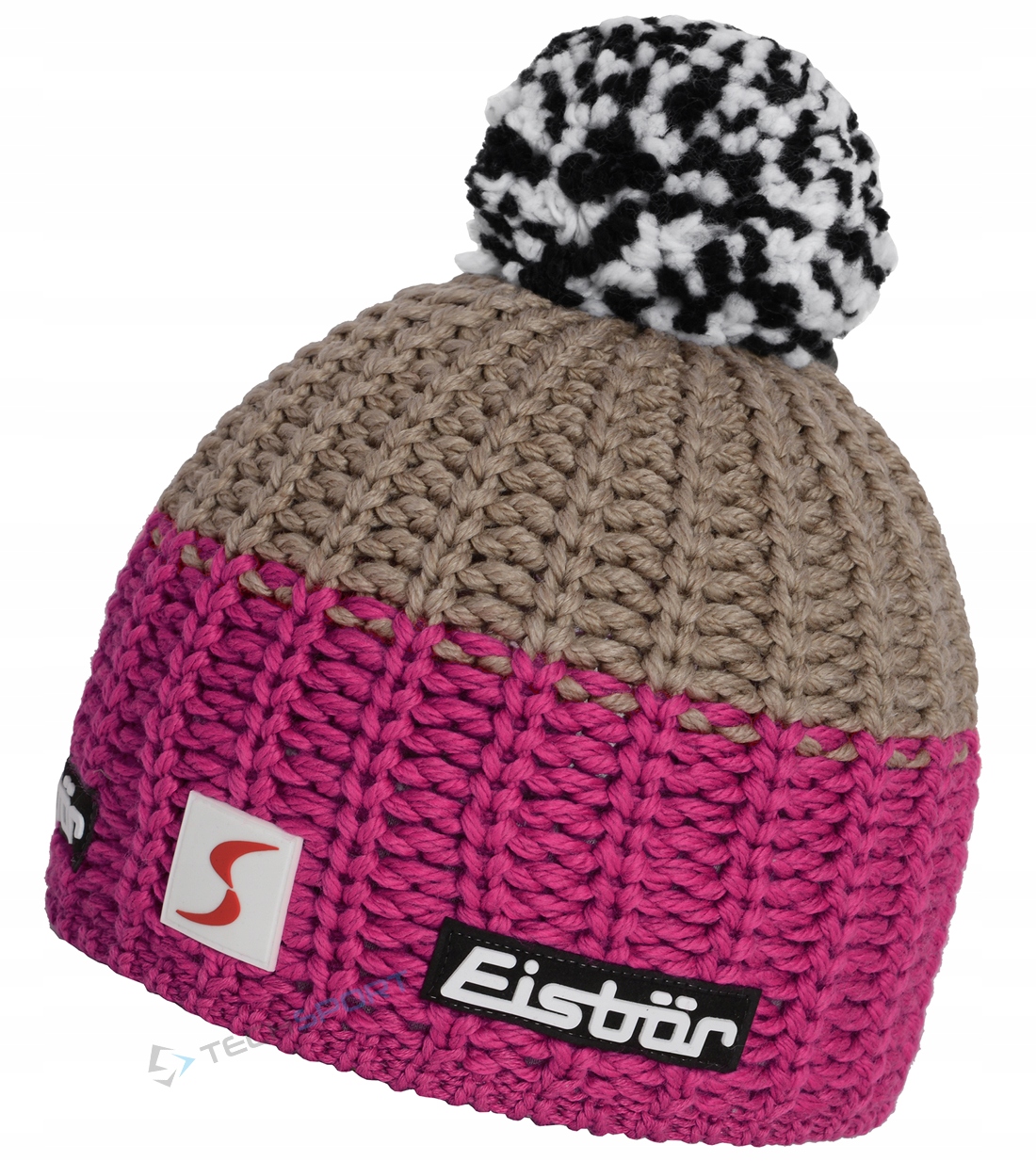 CIEPŁA ZIMOWA CZAPKA EISBAR REFOCUS POMPON SP WEŁNA MERINO KOLOROWA Kod producenta REFOCUS