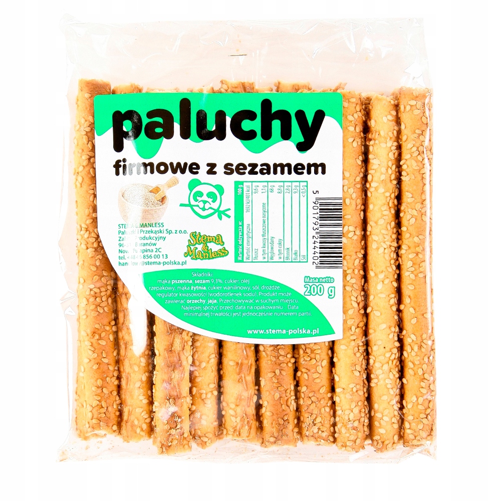 Stema Tyčinky firemní se sezamem 200 g Set: 15 ks