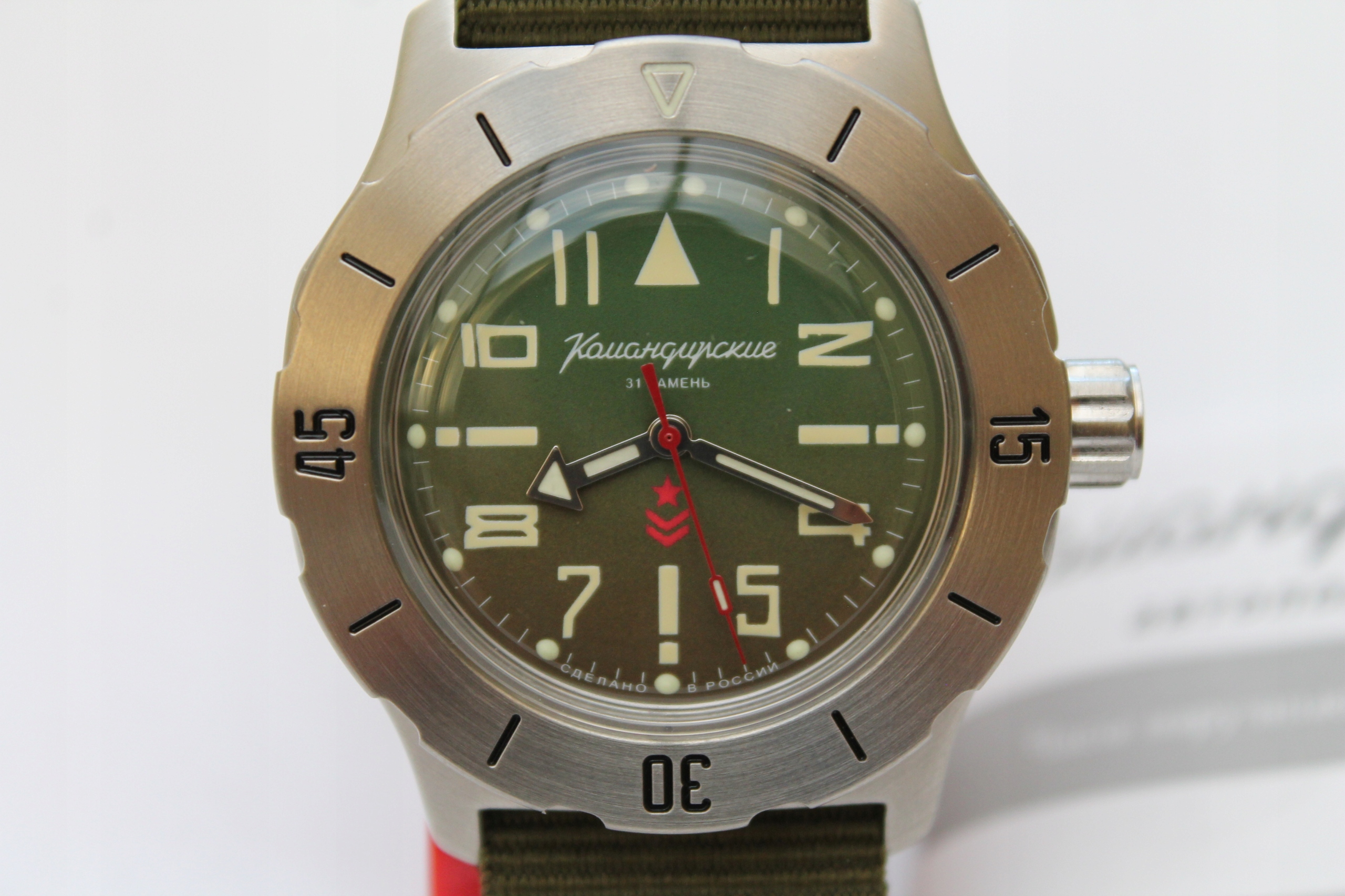 Wostok Vostok K-35 Ocel Automat Nový 350746