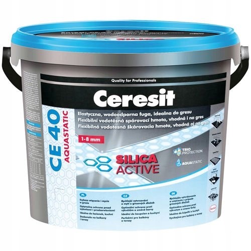 Elastická Spárovací Hmota Ceresit CE40 Karamel 5KG