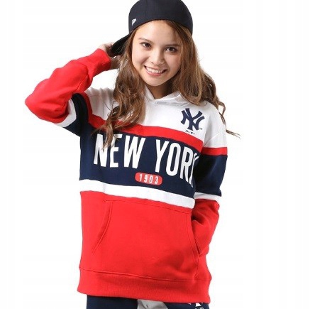 Mikina s kapucí Mlb New York Yankees Majestic L