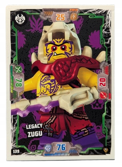 Karta Lego Ninjago Seria 9 Następny Poziom Numer 139