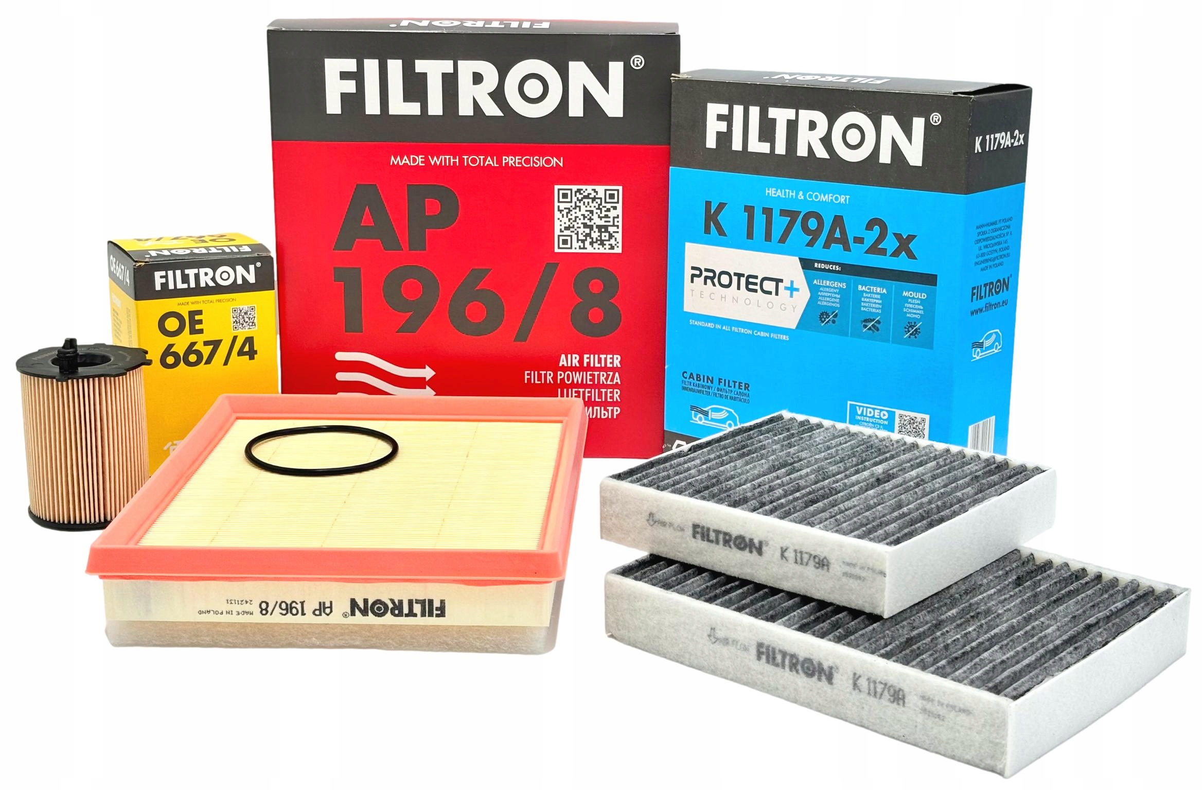 Filtron Sada Filtrů Citroen C4 Cactus 14- 1.6 Blue-hdi