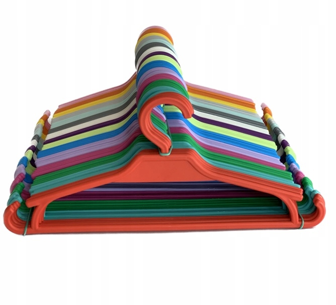 WIESZAKI DZIECIĘCE KOLOROWE 25 SZT Marka inna marka