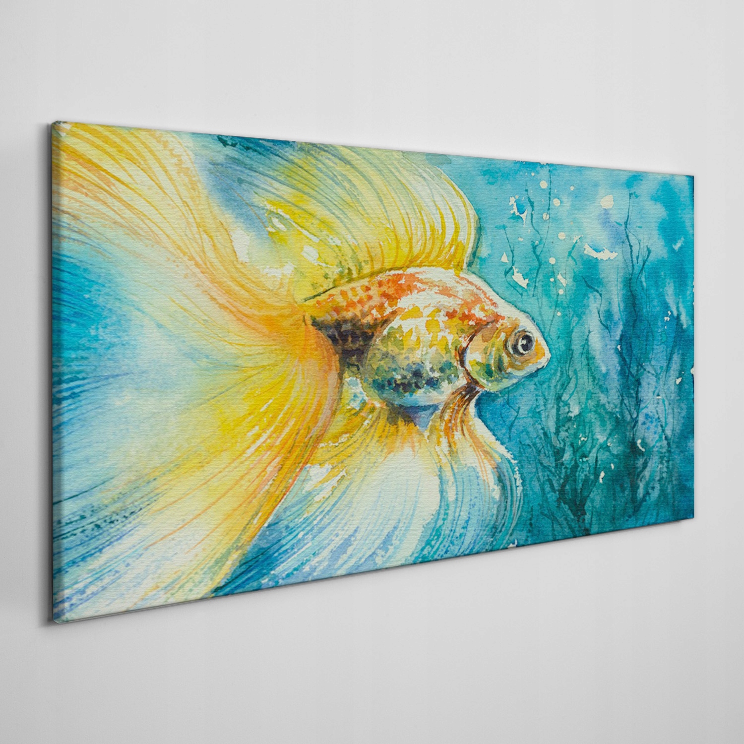 

Obraz na płótnie na ramie Złota rybka 140x70 cm
