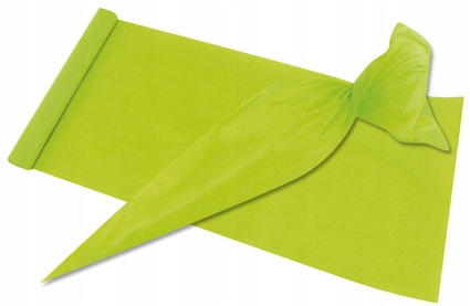 Levně Sáčky cukrářské na jedno použití zelené 46 cm dlouhé X 26 cm široké 26 ks