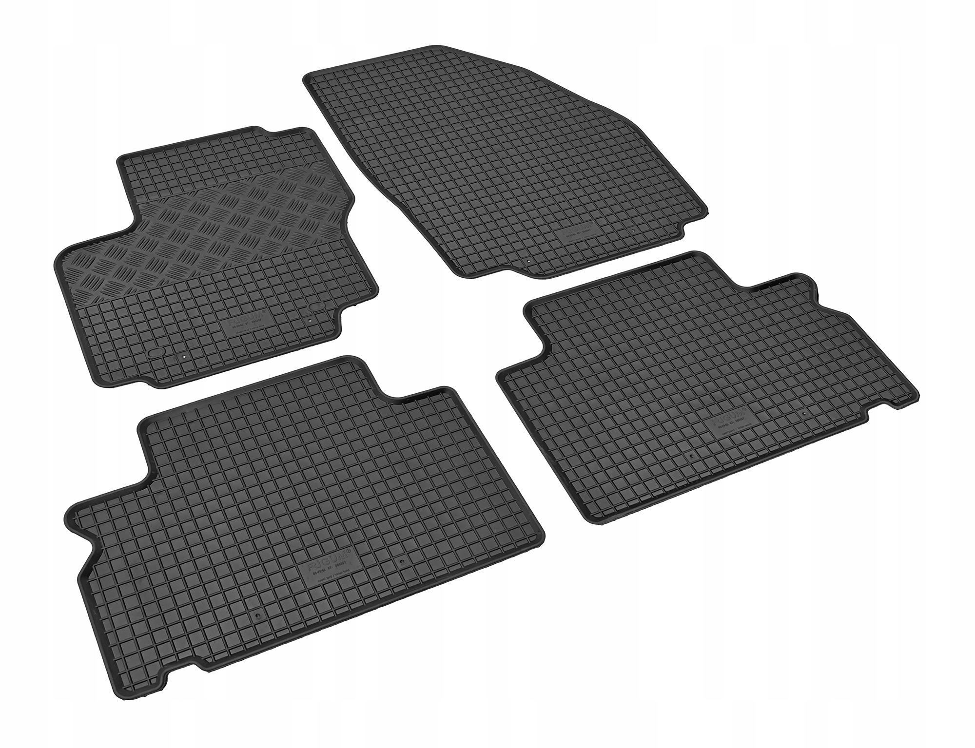 Zestaw dywaników do Ford S-Max od 2007 do 2015 | 5miejsc - dywaniki gumowe Stan opakowania oryginalne