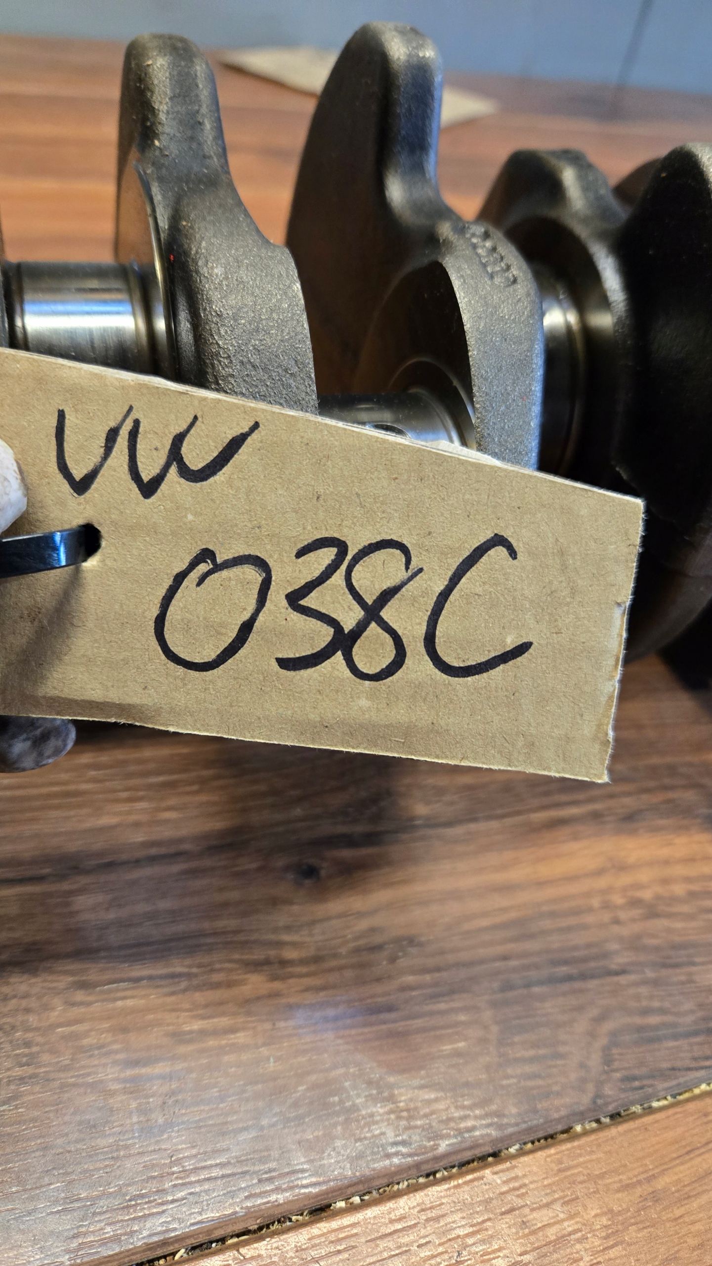 VOLKSWAGEN GOLF 5 V 03-09 1.9 TDI crank 038C BKC