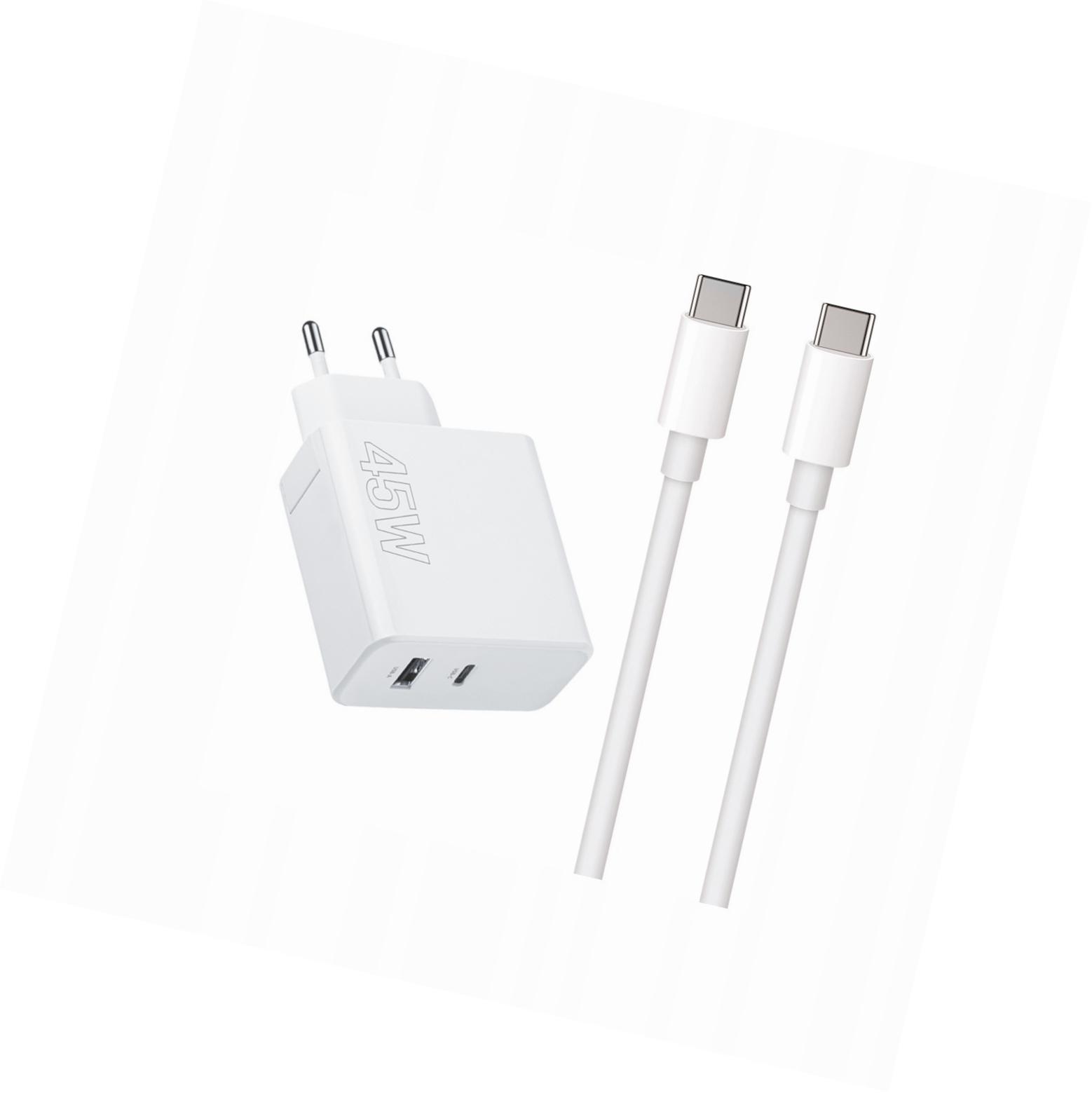 Szybka ładowarka 45W z długim kablem 2m 2 wejścia do Infinix Note 30 Pro