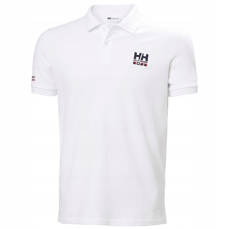 Tričko Helly Hansen Toulon Graphic Polo White 54549-002 vel. XXL