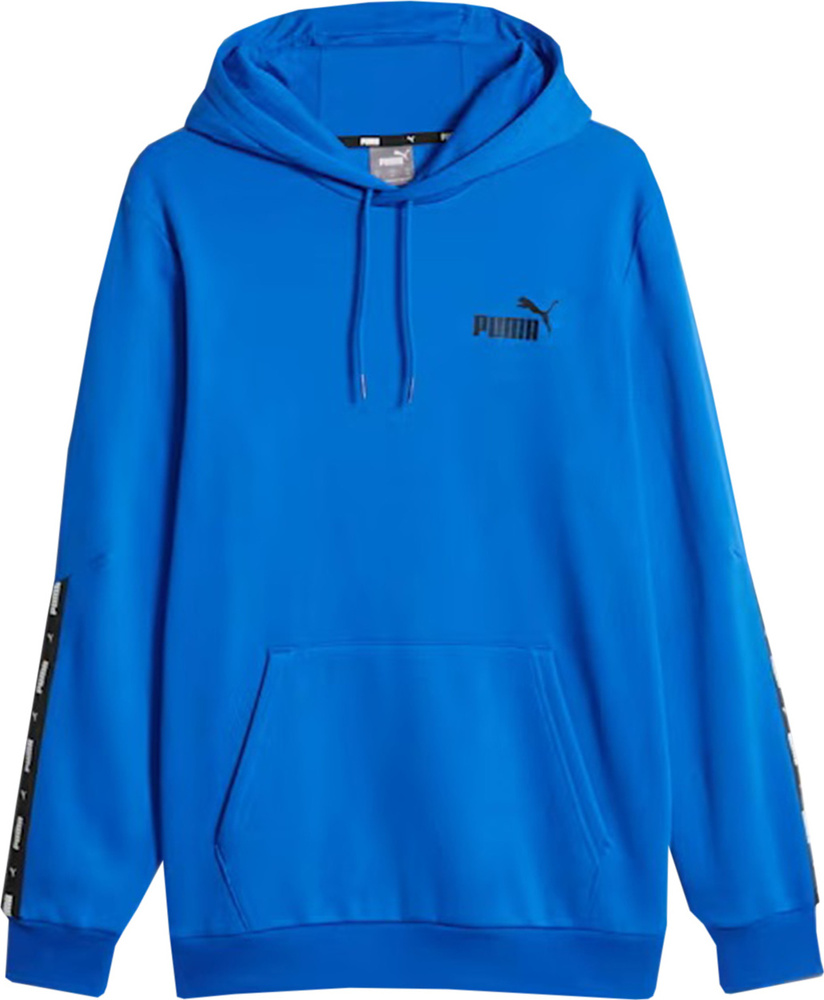 Pánská Mikina Puma Ess+ Tape Hoodie Fl Modrá 849040 47 velikost M