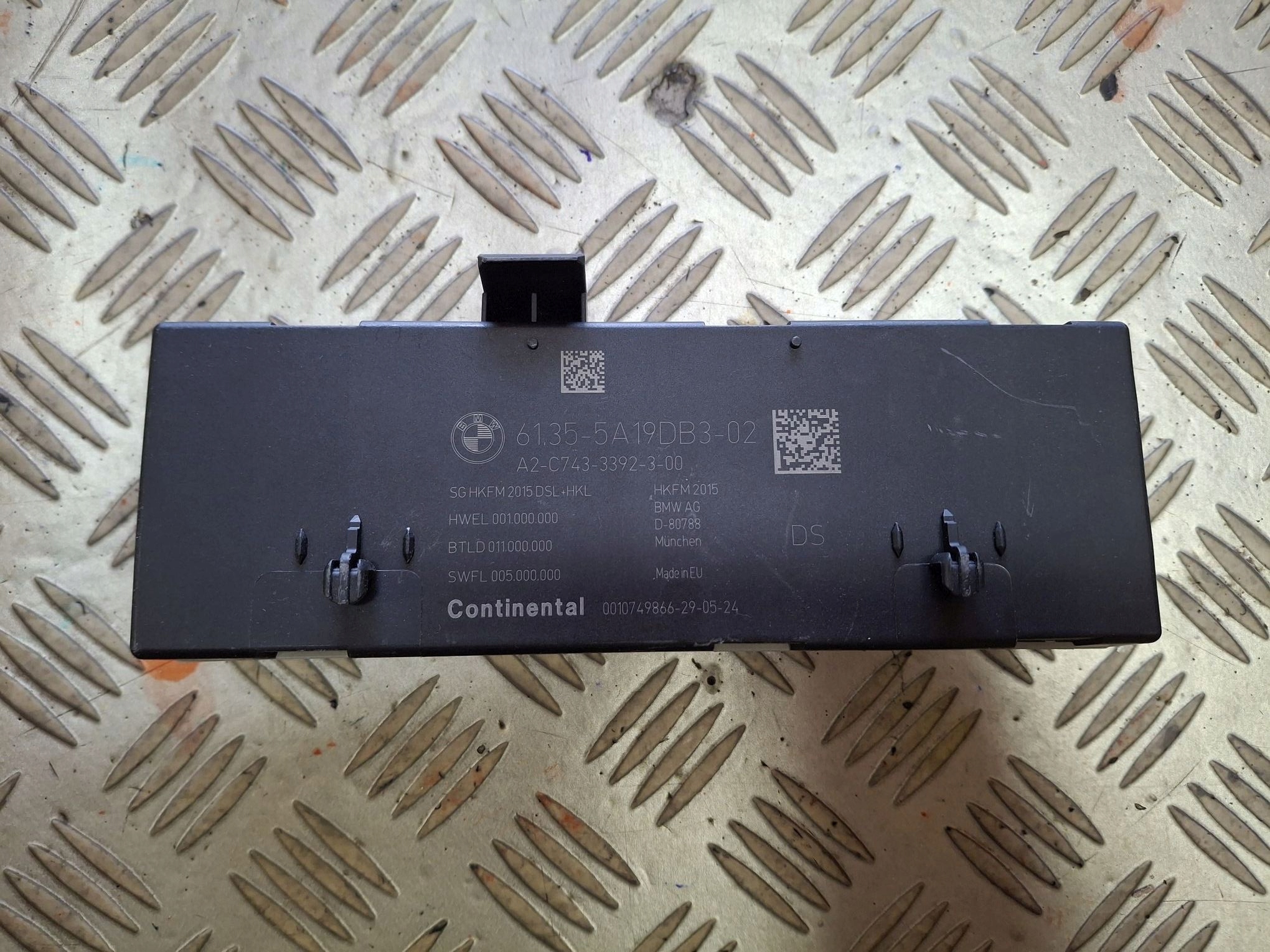 module control unit bonnet boot BMW 3 G21 LIFT 2022-> 5A19DB3