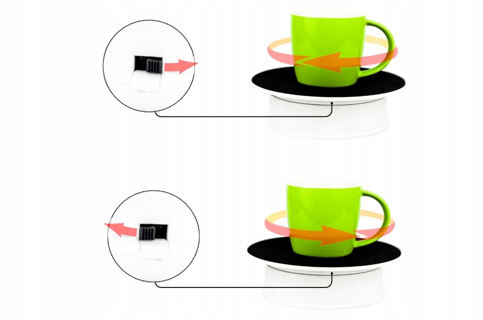 PULUZ OBROTOWA FOTOGRAFICZNA LEKKA PODSTAWKA DO ZDJĘĆ 360 STOPNI 20 X 5,5CM EAN (GTIN) 5907489604598