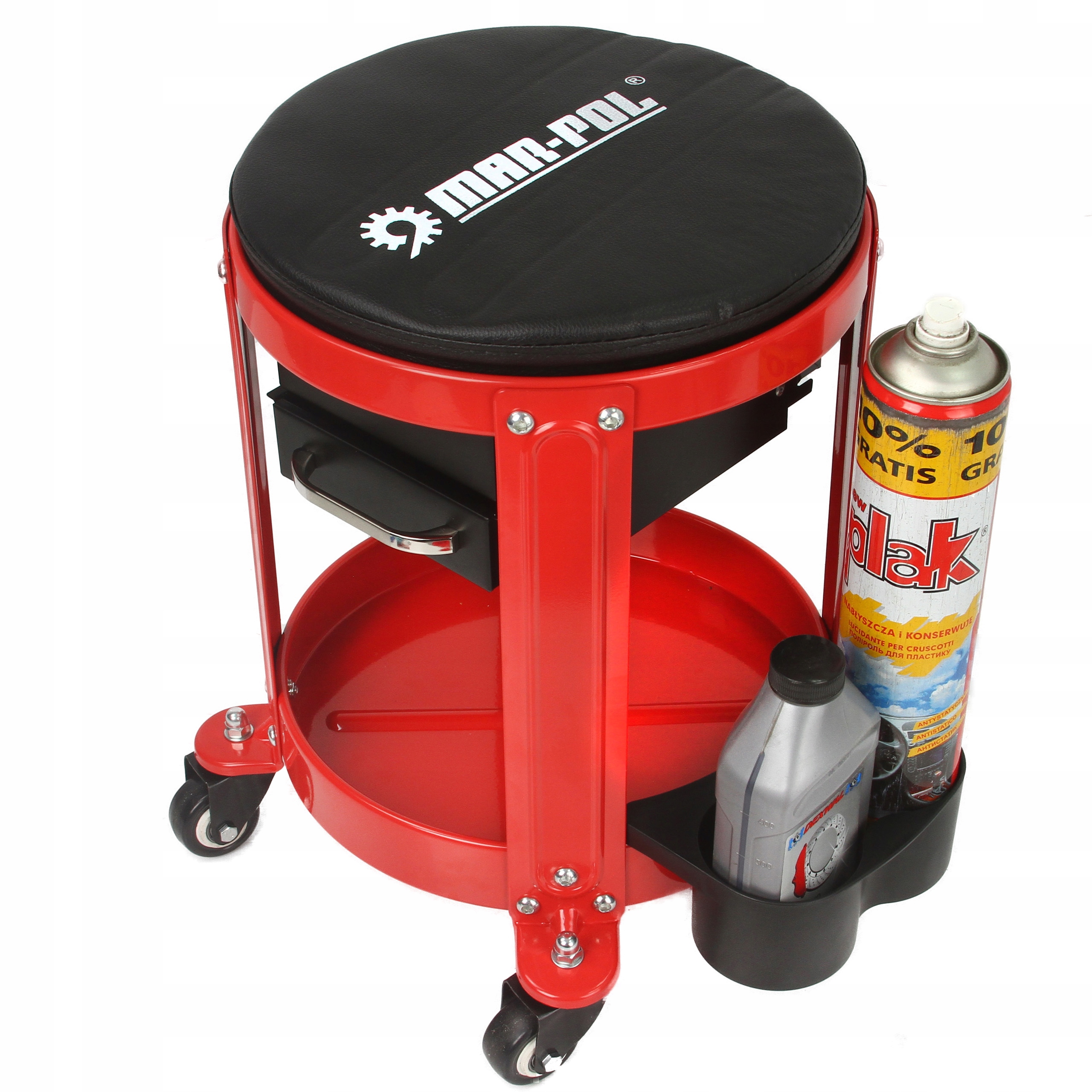 Taboret warsztatowy STOŁEK szafka ATV CROSS kółka EAN (GTIN) 0809567447651